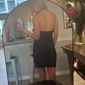 Sculpt Knit Backless Halter Dress (never worn)